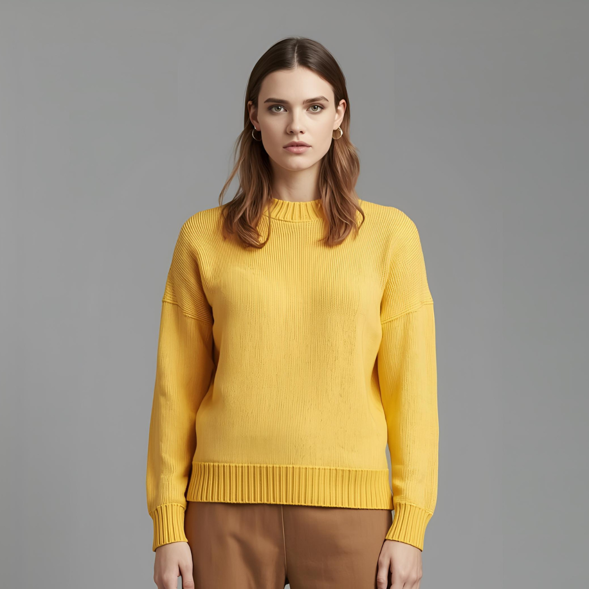 SOLYA | Suéter cómodo amarillo